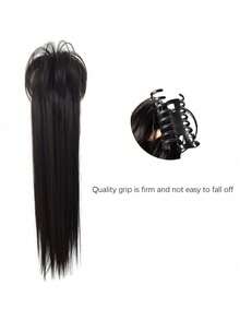 24 Inch Waterfall High Ponytail Wig, Long Straight Ponytail, Sweet And Cool Girl High Ponytail Wig, Braid Suitable For Daily Wear - Multicolor - View 6