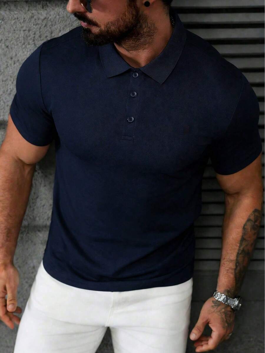 Men's Short Sleeve Sports Sweatshirt, Comfortable And Breathable, Suitable For Sports, Running And Fitness Summer