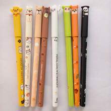 Bộ 8 bút bi gel hình động vật có thể xóa được, nhiều màu mực khác nhau, thiết kế hình sư tử, voi, bò, khủng long, thích hợp để viết, vẽ, làm bài tập về nhà, vẽ nguệch ngoạc, có thể dùng làm phần thưởng cho học sinh, quà tặng tựu trường. - Nhiều màu - Xem 7