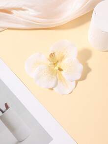 1个热带兰花发夹，适合旅行和摄影，发卡，配饰，爪夹 - 彩色 - 查看 5