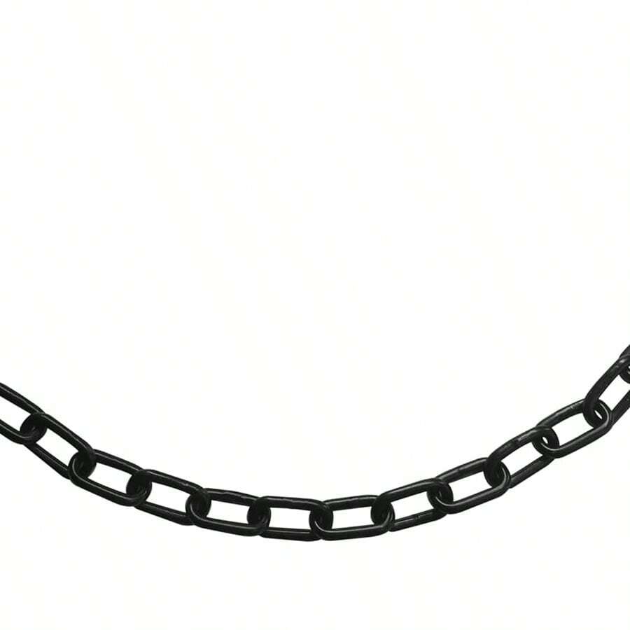 Heavy Duty Black Hanging Chain With Carabiners, 0.5m, 800 LB Capacity For Hammocks, Chairs & Punching Bags - Black Metal Chain 20 Inch 1 Pack - View 1