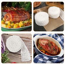 可重复使用的香肠肠衣网，使香肠和肉类充分透气 - 透气设计防止开裂，易于清洁的厨具，适用于火腿和肉类，火腿烹饪配件，有效蒸汽循环。 - 彩色 - 查看 9