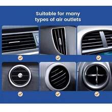 Universal Car Phone Holder Mobile Stand Support Auto Air Vent Mount - Black - View 2