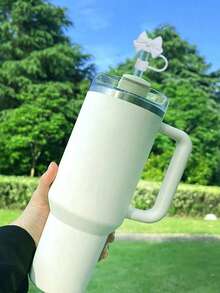 1/3/6件組可愛蝴蝶結吸管蓋帽 10mm/0.4in 矽膠吸管頂蓋，適用30oz & 40oz保溫杯，可重複使用防塵吸管蓋，杯子配件，蝴蝶結裝飾，節日派對禮物，生日，開學季 - 彩色 - 查看 6