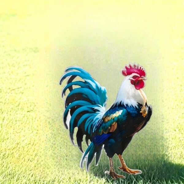 黎明时分啼鸣的雄鸡象征着守时、勤奋，以及驱散黑暗迎接光明。雄鸡的斗志和挺拔的姿态代表着勇敢和坚韧。人们也相信“金鸡报晓”可以驱邪避凶，带来繁荣昌盛。此设计寓意事业晋升、前程似锦，尤其适合职场人士。