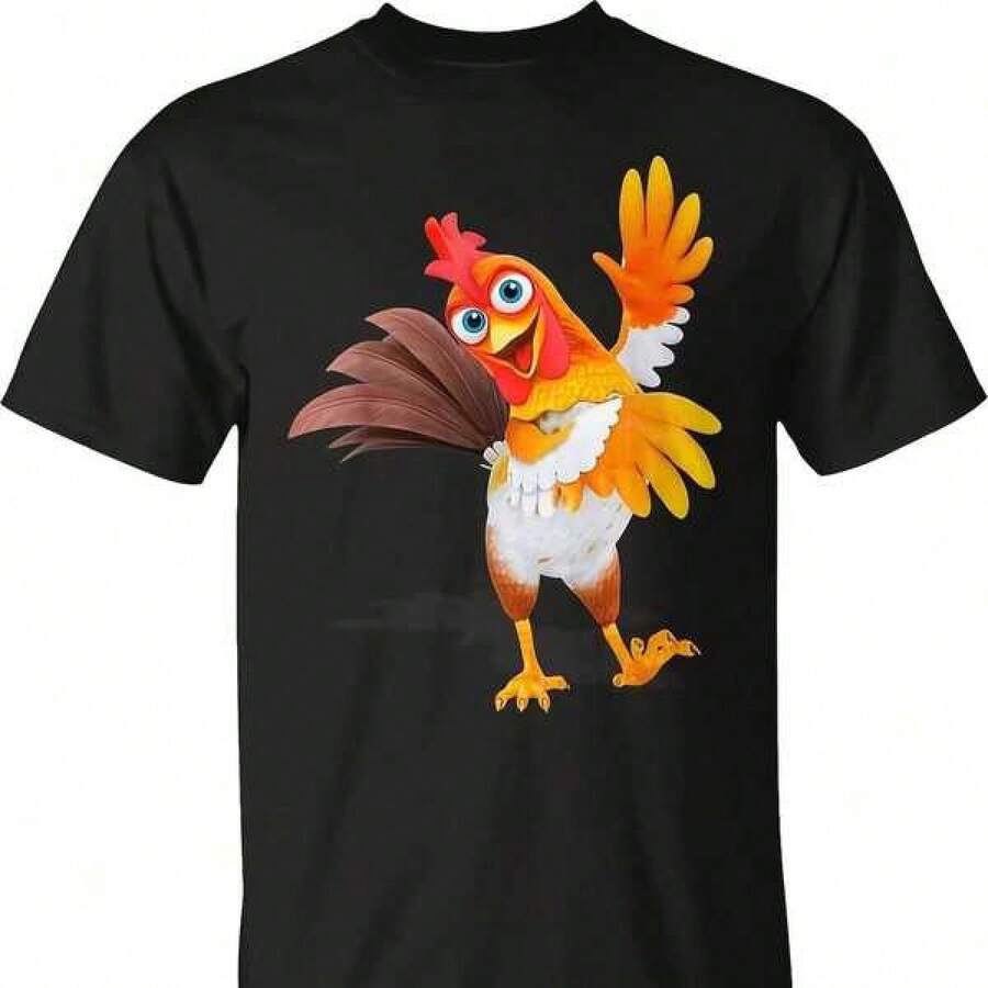 Spanish-Shirt La Granja De Zenón Bartolito Chicken, 220 G,% Cotton, With Chicken Print. Bonita, Aesth39220 G Camiseta De Algodón De 220g All-Purpose Cotton-Shirt - UniS-Ex - Any ActivitySuitable All People, Whether WoM-En Or-Enhigh-Quality Durable Fabric Suitable All Seans,Ft To But Built To LastBreathabletops WoM. In Fall Outfit. S WoM. In VaC. Ation OutfiT. S WoM. In A Halloween Costume - 黑色 - 查看 1