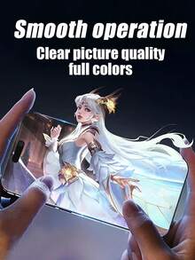 5pcs Matte Anti-Spy Tempered Glass Screen Protector, 9H Hardness, Physical Anti-Fingerprint, Frosted Screen Gloss, Anti-Glare, Silk-Printed Edge Protection, Compatible With IPhone11/12/13/14/15/16/17 Pro Max And Other Models - Black - View 6