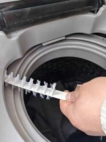 Bộ cọ vệ sinh 1/3/5 món, cọ lồng máy giặt, cọ ống thông hơi máy sấy, cọ cán dài, dụng cụ vệ sinh gia đình, thích hợp cho việc vệ sinh nhà cửa, phòng tắm và nhà vệ sinh. - Nhiều màu - Xem 4