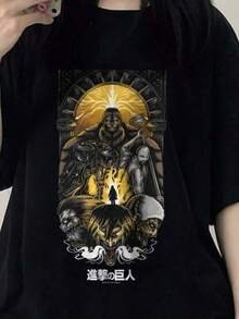 Men Outdoor Tees & Tanks - Black - View 7