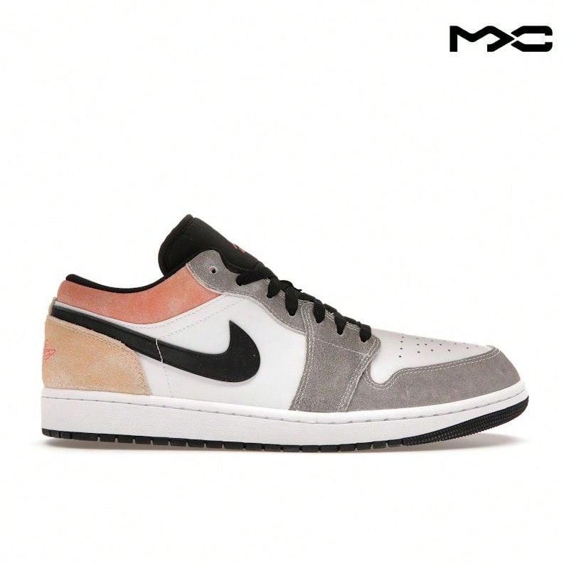 Air Jordan 1 Low SE 'Flight Club' White Black Magic-Ember Sundial Sneakers Men DX4334-008 - 彩色 - 查看 1