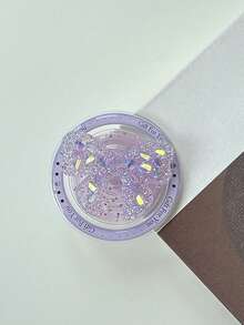 1 Magnetic Glitter Glitter Crystal Bow Mobile Phone Sliding Bracket, Girlish Style Retractable Bracket, A Thoughtful Gift For Girlfriends, Girlfriends, Family, And Colleagues - Multicolor - View 7