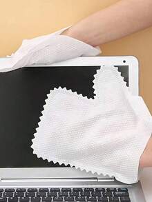 Bộ 10/20/30 găng tay lau chùi siêu mềm bằng sợi microfiber - Sử dụng đa năng khô/ướt, dễ dàng loại bỏ bụi bẩn, găng tay lau bụi gia dụng, dễ dàng vệ sinh nhà bếp, phòng khách, phòng ngủ, xe hơi, đồ nội thất và cửa sổ. - Trắng - Xem 2