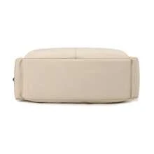 1 Peça Bolsa Tote Casual Feminina Colorblock, Material de Nylon Impermeável, Fechamento com Zíper Multicompartimento, Estilo Minimalista Casual, Bolsa de Mão e Ombro, Adequada para Trabalho, Escola e Viagens Curtas - Caqui - Visão 6