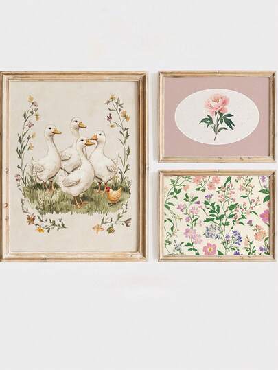 1pc Canvas Wall Art - Baby Goods Vintage-Style Children's Room Art Print: Rustic Gallery Wall, Framed Nursery Wall Art Perfect For Playroom Decor Nursery Decor, Childcare Room Decor, Preschool Decor, Boy's Room Decor, Girl's Bedroom Decor, Children's Room Decorative Art