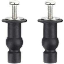 Tornillos de asiento de inodoro de 9 mm de diácompatibles con anclajes de asiento de inodoro Kohler, kit de reemplazo de pernos - A - Ver 2