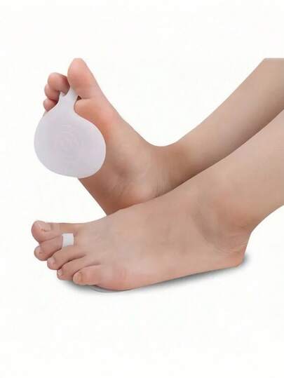 2pcs/Set Soft Silicone Forefoot Pads, Breathable Honeycomb Design, Suitable For Casual Shoes, Sneakers, High Heels