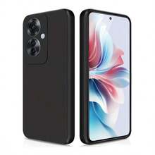Ốp lưng điện thoại màu đen tương thích với Oppo A6 Pro 4G/5G, F31, Reno14, Reno14 F, A5 Pro (Quốc tế), A5x, A5 (2025), A3X 4G, A40, A40M, A60 5G, A60, A80 5G, A98, A58 4G, 15 Pro 5G, 15, C71, C75, 14x, 14 Pro, 14 Pro+, 12X, v.v. Đặc điểm nổi bật bao gồm bảo vệ ống kính, chống sốc, chống trầy xước. Bảo vệ mặt sau và khung điện thoại khỏi những va chạm hàng ngày. Được làm từ chất liệu TPU, mỏng, mềm và có bề mặt mờ. - màu đen - Xem 3