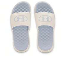 Under Armour 女士新款 Ignite Pro 8 休闲轻便运动凉鞋 - 米色/藍色 - 查看 4