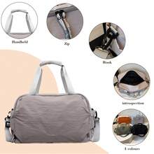 多功能可转换旅行包 - 轻便尼龙行李包，带拉杆箱套，多功能背包和单肩包 - 彩色 - 查看 1