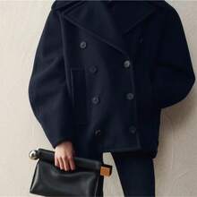 PU Leather Clutch Bag For Women Versatile Folding Evening Purse Metal Decoration Crossbody For Banquet Party - 黑色 - 查看 2