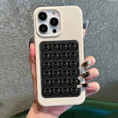1pc Silicone Phone Anti-Slip Suction Cup, 24pcs Silicone Suction Cups Self-Adhesive Pads