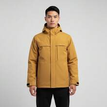Timberland 男士 AF 防水三合一夹克 - 棕色 - 查看 1