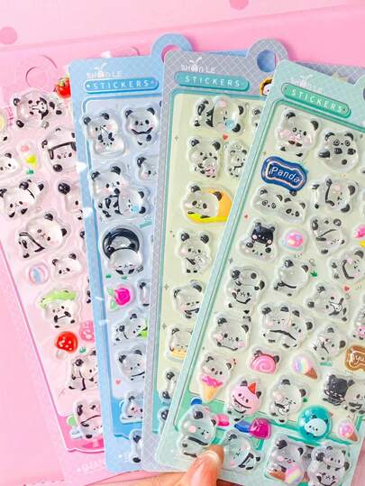 3D Embossed Stickers. Shake To Win DIY Cartoon Stickers. Decorative Stickers, Decorative Sticker Gifts. Home Room Decor, Party Decor, Birthday Gifts, Various Holiday Gifts, Fashionable.