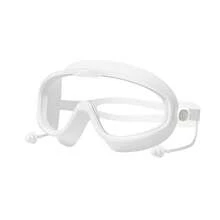 Large Frame Unisex Swimming Goggles, High Definition Wide Angle, Anti-Fog, Anti-UV, Soft Silicone - A - View 13
