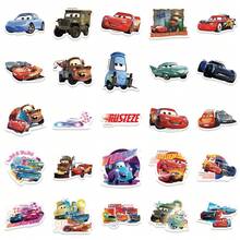 Disney 50pcs Cars Stickers, Creative Graffiti Stickers, Office Supplies, Mobile Phone And Computer Stickers, High-Quality, Beautiful And Cool Stickers, Fun And Classic Colorful Cartoon Design, Gift Decoration, Phone Case Decoration, Reusable, Colorful Cartoon Design, Suitable For Water Bottles, Skateboards, Mobile Phones, Etc. Perfect For School Supplies And A Great Gift For Holidays. - 50pcs - View 10