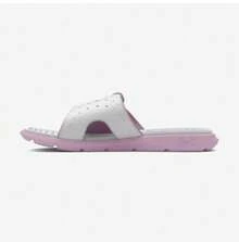 Sandal nữ nhẹ, thoáng khí, kiểu dáng thường ngày, dễ xỏ chân. - Trắng/Tím nhạt - Xem 2