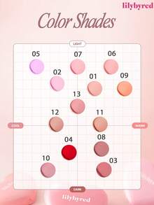 lilybyred K-Beauty Luv Beam腮红膏，质地柔滑，持久显色，打造自然光泽妆容，丝绒般柔润，打造自然妆效，日常妆容腮红 - 10 Grape Pink - 查看 9