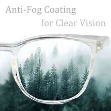 3pcs Nail Polish Remover, Anti-Dust Glasses, Protective Flat Lens, Transparent Nail Care Tools - Multicolor - View 3