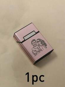 定制照片香烟盒，女士个性化香烟盒，定制香烟收纳盒，情人节礼物，可定制情侣照片生日礼物，男士礼物，婚礼配饰，旅行必备，便携式，结婚礼物，男女通用，周年纪念，男士，女士，情侣，家人，朋友 - 風格A - 查看 16