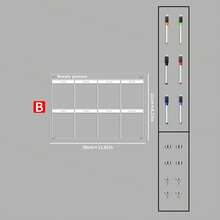 1pc Magnetic Weekly Meal Planner - Refrigerator Whiteboard (Includes 6pcs Magnetic Whiteboard Pens), Reusable Monthly & Weekly Calendar Planner - Multicolor - View 14