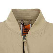 Timberland Men's AF Bomber Jacket, Woven Hooded Jacket A4235-DH4 - Brown - View 3