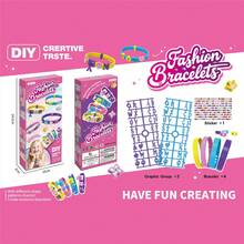 DIY Beaded Bracelet Toy, Handmade Creative Cartoon Bracelet Pendant, Gift For Girls, Holiday Gift, Christmas Gift, Birthday Gift - Multicolor - View 8