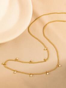 1pc Shiny 925 Sterling Silver Necklace, Suitable For Women's Wedding, Bridal Jewelry, Party Gift, Engagement, Eternal Promise Necklace, Exquisite Jewelry - Style 1 - View 4