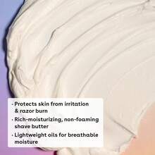 Eos Cashmere Skin Collection Shave Butter- Vanilla Cashmere, Non-Foaming, Moisturizing, Prevents Razor Burn, Shave Cream For Women, Eos Shave Cream, 7 Fl Oz - 乳木果油 - 查看 5