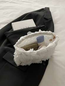 Large-Capacity Minimalist Style Versatile Luxury Women's Bag, 2026 New Model, High-End Handbag For Ladies - White - View 12