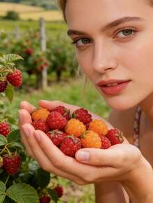 5/10/Piezas/1 paquete Decoraciones colgantes de frambuesa y fresa glaseadas, adecuadas para hacer collares, aretes, pulseras y joyería DIY - 5 piezas de uvas glaseadas - Ver 4