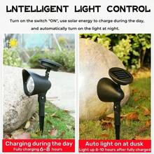 2pcs Garden LED Solar Spotlight F For Lawn Courtyard Pathway Tree Separately Lamp Landscape Decoration Outdoor Lights - Style a - View 5