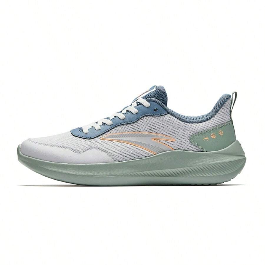 Anta Men's Lightweight Cushioned Breathable Running Shoes 912615541 - Green-6[Mesh] - View 1