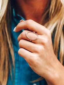 1 Anello elegante per donna, regalo per San Valentino, anniversario di matrimonio, gioiello per feste - 1# - Visualizzare 3