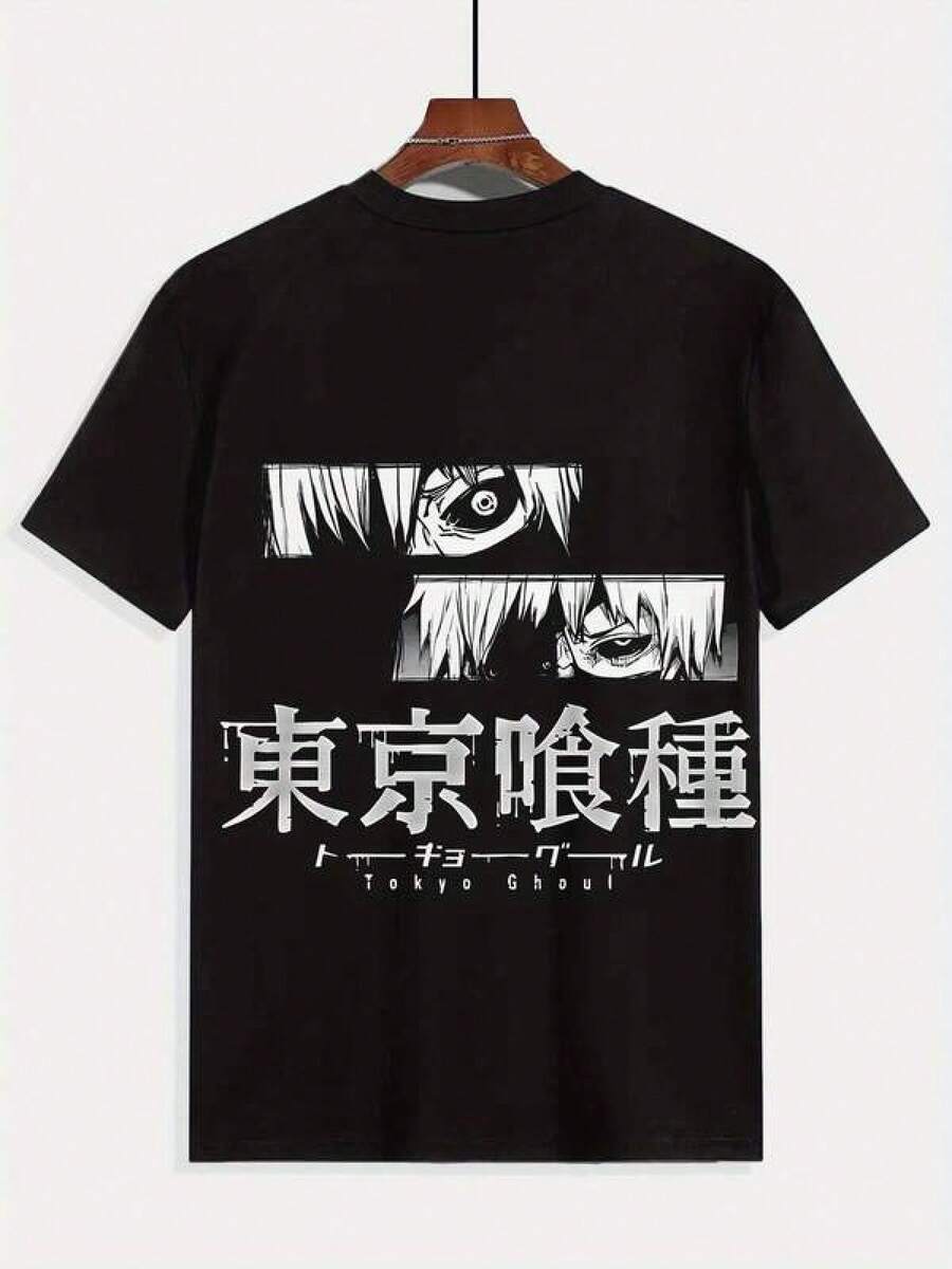 Men Outdoor Tees & Tanks - Black - View 1