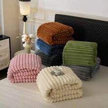 Sofa Blankets, Throw Blankets & Nap Blankets - Khaki - View 5