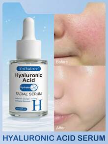 玻尿酸舒缓精华液，深层修护保湿，抗衰老，玻尿酸面部精华，减少皱纹，面部护理 - Hyaluronic Acid - 查看 1