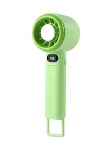 AOYI 1个可充电数字显示便携式手持199档可调速迷你USB充电风扇 - 多色 - 查看 15