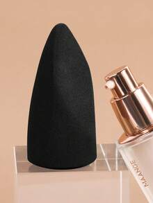 MAANGE 1/5/12/30pcs Triangle Makeup Sponges, Flocked Powder Puffs, Dry Use, Portable, Suitable For Travel, Makeup, Home Decor, Vanity, Bedroom, Makeup Accessories, Powder Puff, Makeup Blender, Makeup Sponge, Affordable, Christmas Gift, Cosmetics, Makeup Tools, Cheap & Good, Gift, Women Gift, Christmas Gift - Black - View 16