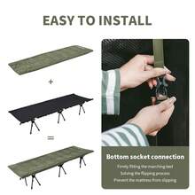 Naturehike 1件装可水洗亲肤保暖军用露营垫，绿色 - 彩色 - 查看 7