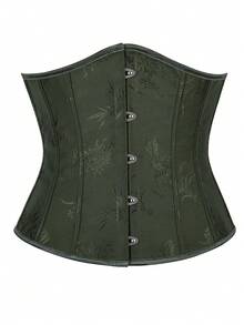 Corpete Bustier com Alça Removível e Sustentação de Arame para Mulheres, Adequado para Festa de Ano Novo, Dia dos Namorados, Feriados - Multicolorido - Visão 77